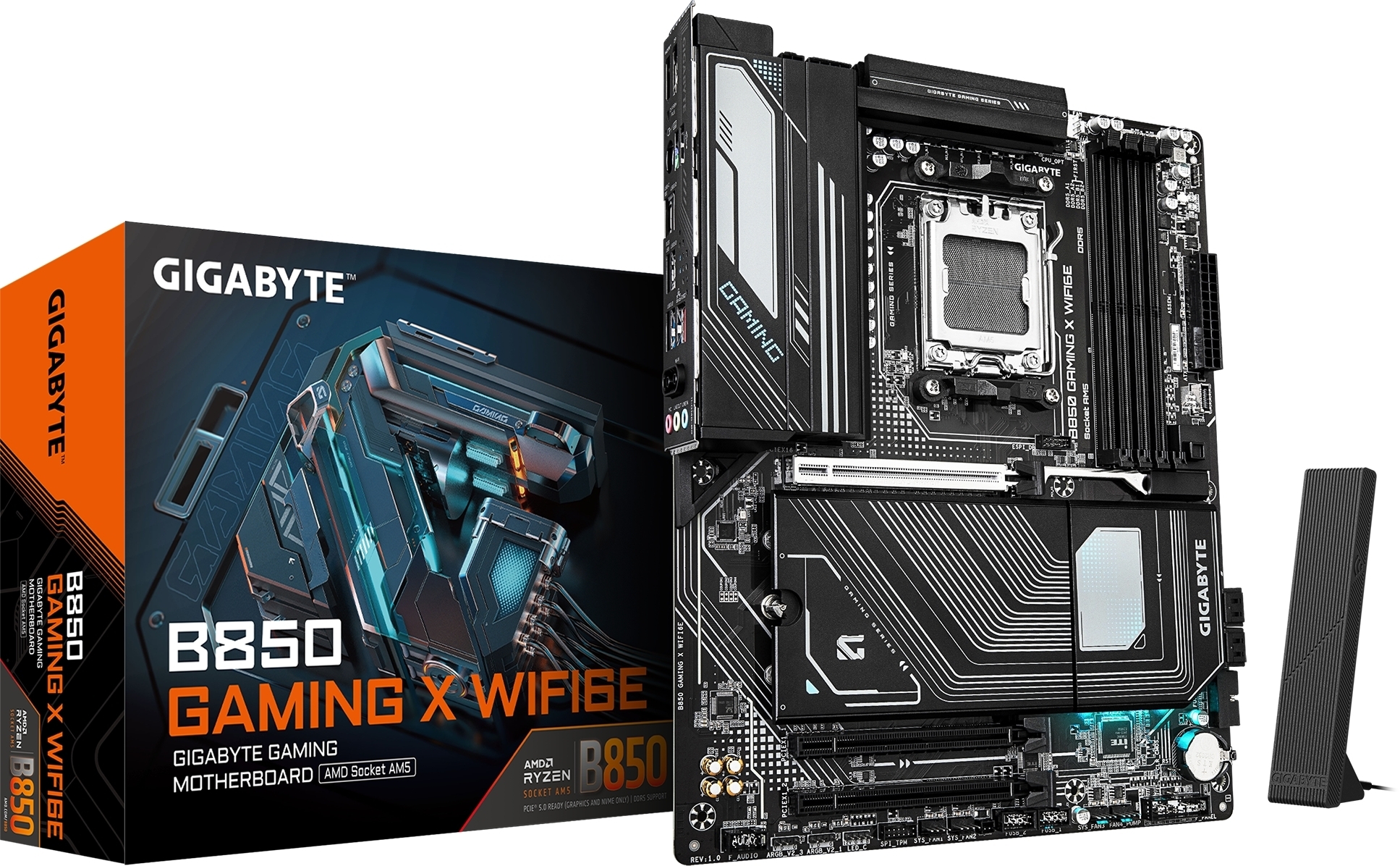 Материнская плата GIGABYTE B850 GAMING X WIFI6E (B850 GAMING X WIFI6E фото1