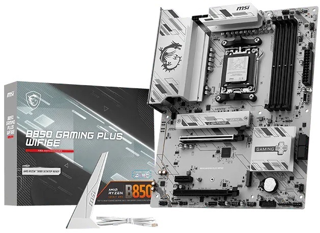 Материнська плата MSI B850 GAMING PLUS WIFI6E (B850 GAMING PLUS WIFI6E)фото1