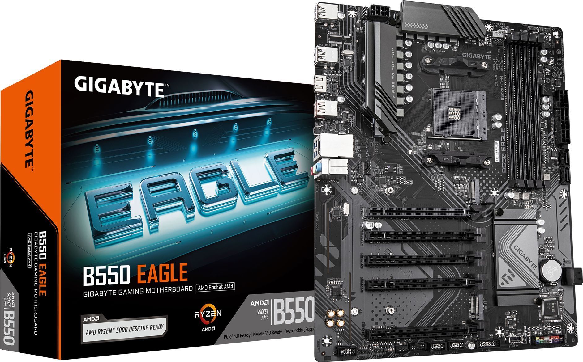 Материнская плата GIGABYTE B550 EAGLE 1.0 (B550 EAGLE 1.0) фото1
