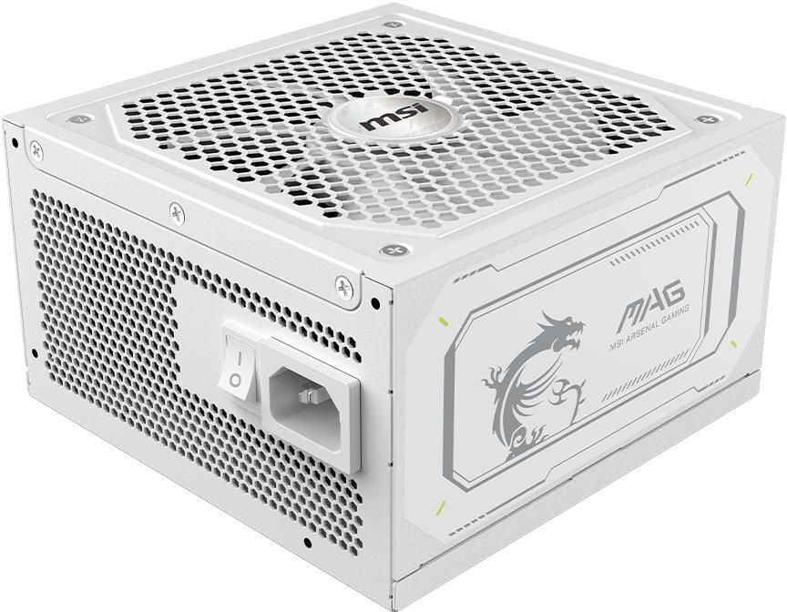 Блок питания MSI 1000W MAG A1000GL PCIE5 WHITE (MAG A1000GL PCIE5 WHITE) фото 1