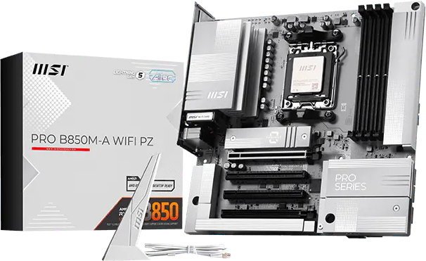 Материнская плата MSI PRO B850M-A WIFI PZ (PRO B850M-A WIFI PZ) фото 1