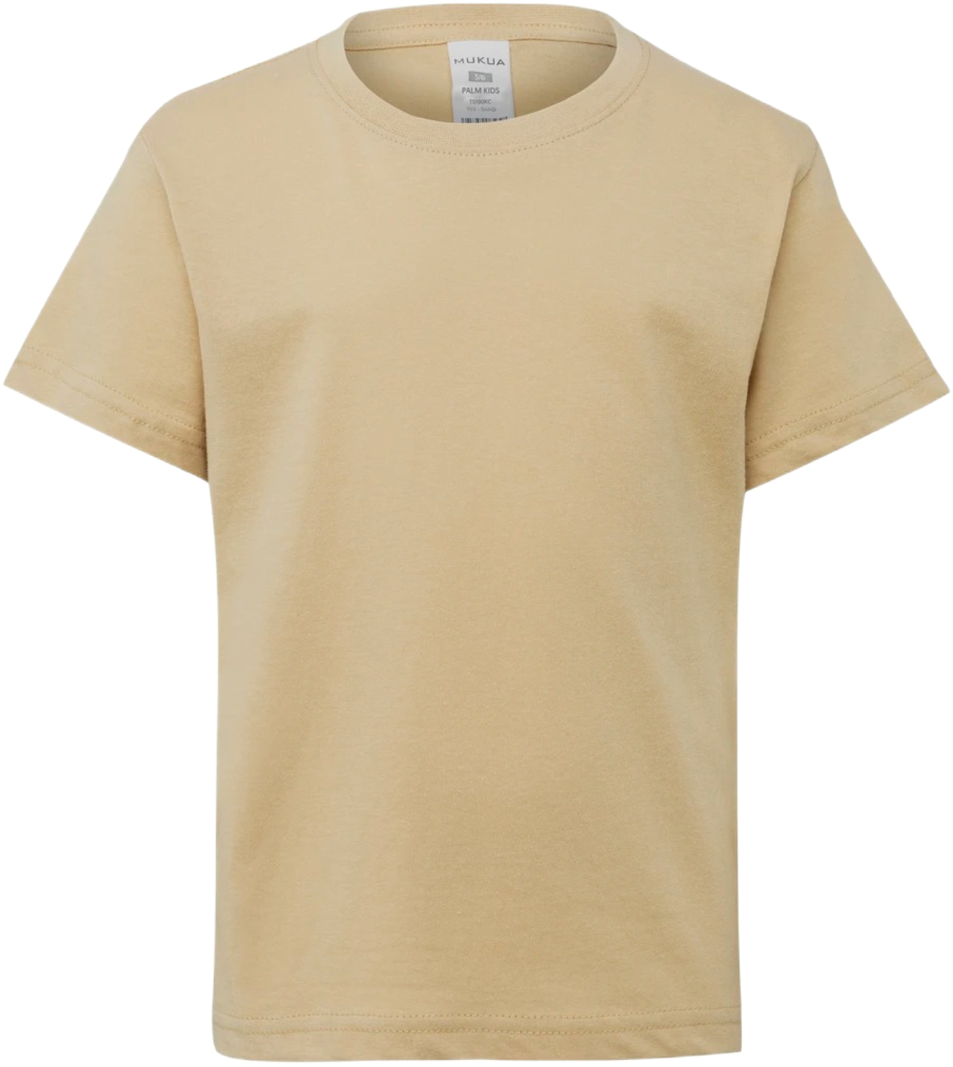 Футболка бавовняна дитяча Mukua Palm Kids TS190KC_103 5/6 бежева