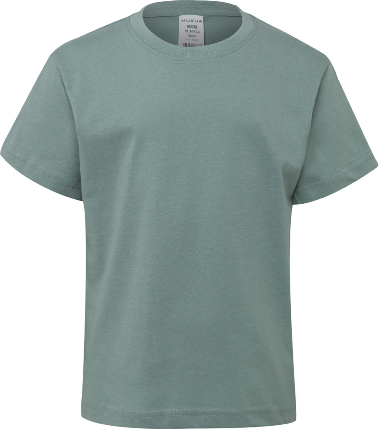 Футболка бавовняна дитяча Mukua Palm Kids TS190KC_613 5/6 бірюзова