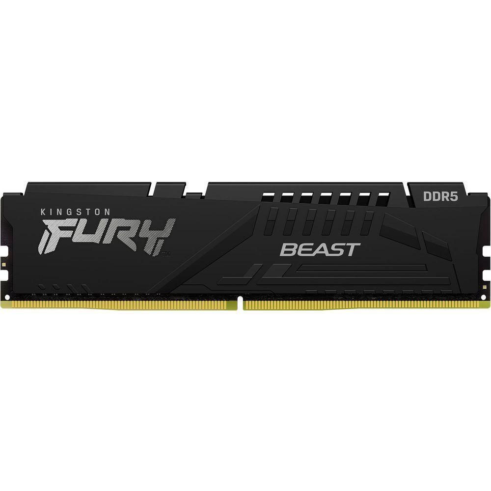 Память ПК Kingston DDR5 8GB 6000 FURY Beast Black EXPO (KF560C36BBE-8) фото 1