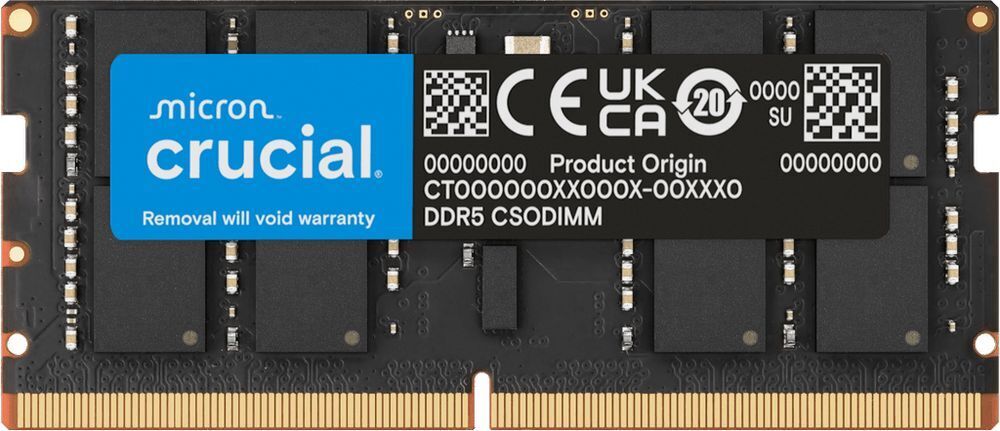 Пам`ять для ноутбука CRUCIAL PRO DDR5 6400 32GB (CT32G64C52CS5)фото1
