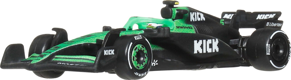 Коллекционный болид Sauber Gabriel Bortoleto #5 Formula 1 Hot Wheels (JKD89) фото1