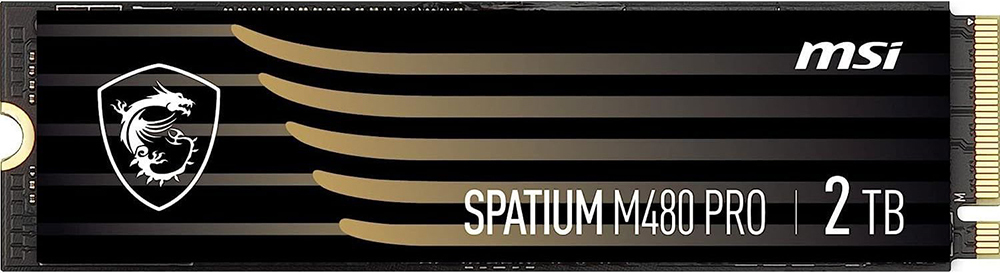 SSD накопичувач MSI G4 M.2 NVMe 2TB SPATIUM M480 PRO (S78-440Q600-P83)фото1