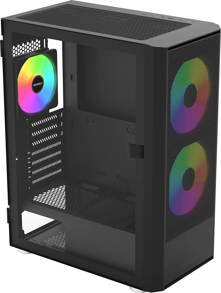 Корпус MONTECH ATX W/O PSU BLACK X2 PLUS (X2 PLUS (B)) фото 1