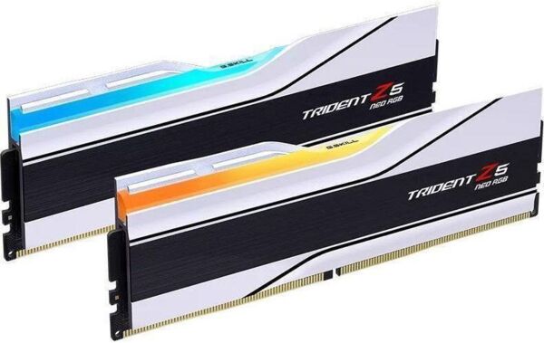 Память для ПК G.SKILL DDR5 6400 32GB (2x16GB) Trident Z5 Neo RGB White (F5-6400J3239G16GX2-TZ5NRW)