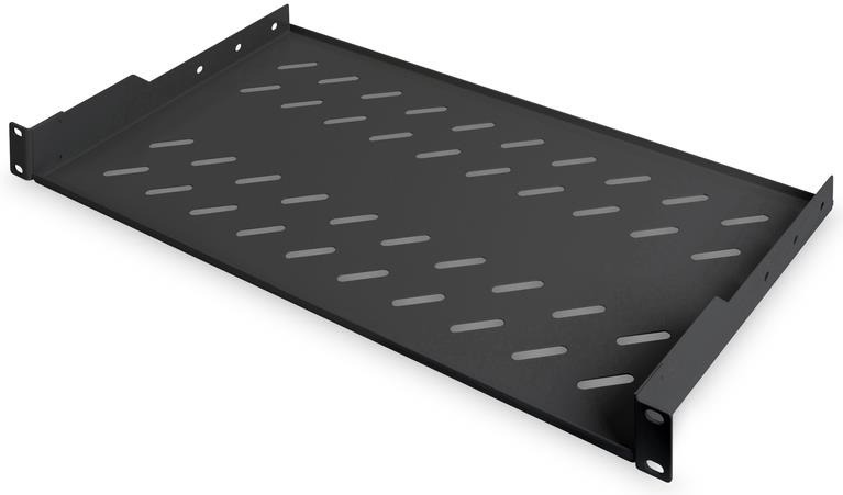Полка DIGITUS 19", 1U, консольная, 250мм, Black (DN-19TRAY-1-SW) фото 1