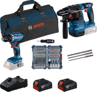 Набір акумуляторних інструментів Bosch Professional 18В дриль-шурупокрут GSR 18V-45 (0.615.V00.03D)