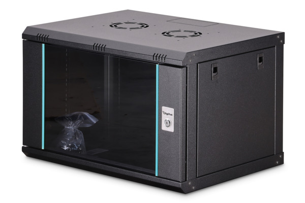 

Шкаф DIGITUS 19", 7U, Wall Mounting Dynamic-N, 600x600 мм, 60кг Black (DN-37103)