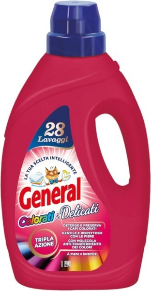 Гель для стирки General для цветной и деликатной ткани 1,4 л