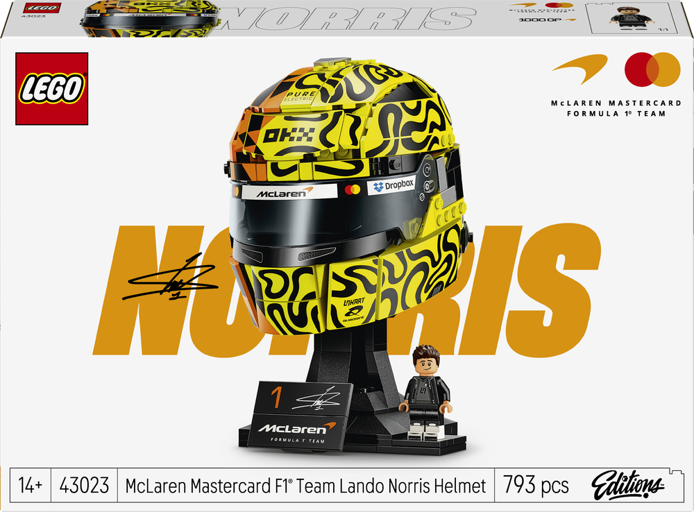 LEGO 43023 Editions Formula 1 Шолом Ландо Норріса McLaren фото1