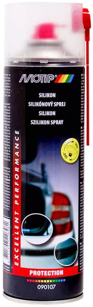 Мастило силіконове Motip Silicone Spray (090107) спрей 500мл фото1