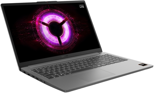 Ноутбук LENOVO LOQ 15ARP10E Luna Grey (83S000ENRA)