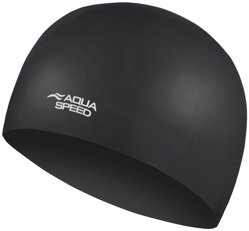 Шапочка для плавания Aqua Speed 3D Cap черный (092-07) (5908217657541) фото 1