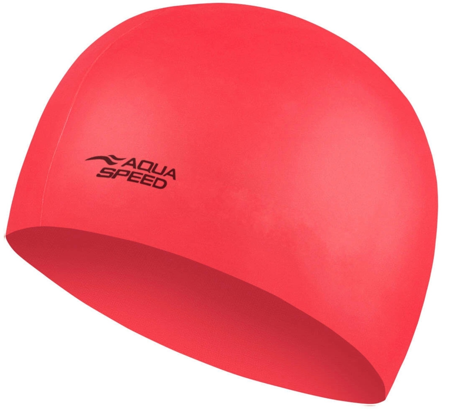 Шапочка для плавания Aqua Speed Mega красный (100-31) (5908217635587)