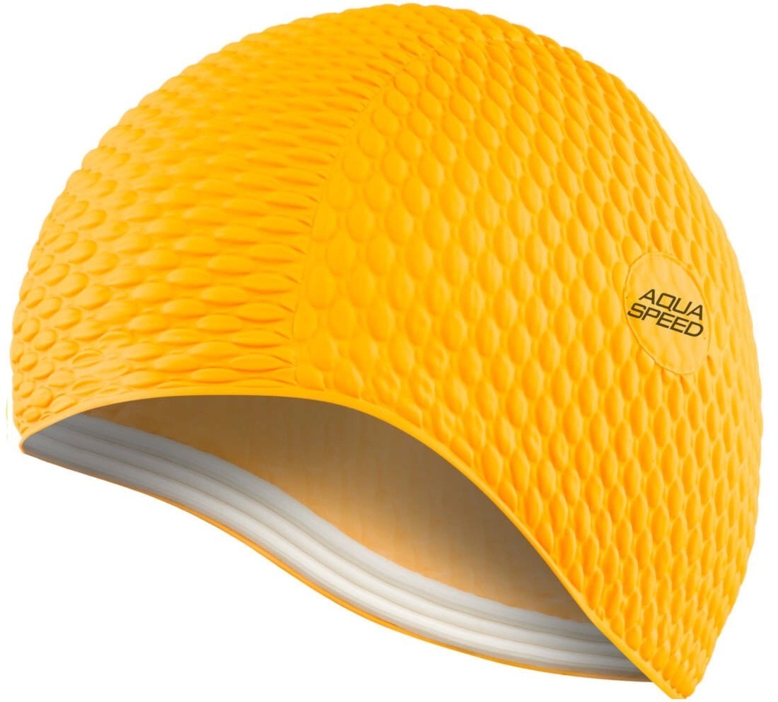 Шапочка для плавания Aqua Speed Bombastic оранжевый (104-75) (5908217645616)