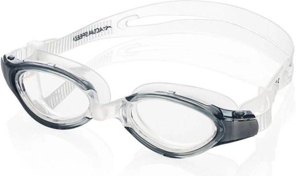 Очки для плавания Aqua Speed Triton черно-прозрачный (053-07) (5908217658609)