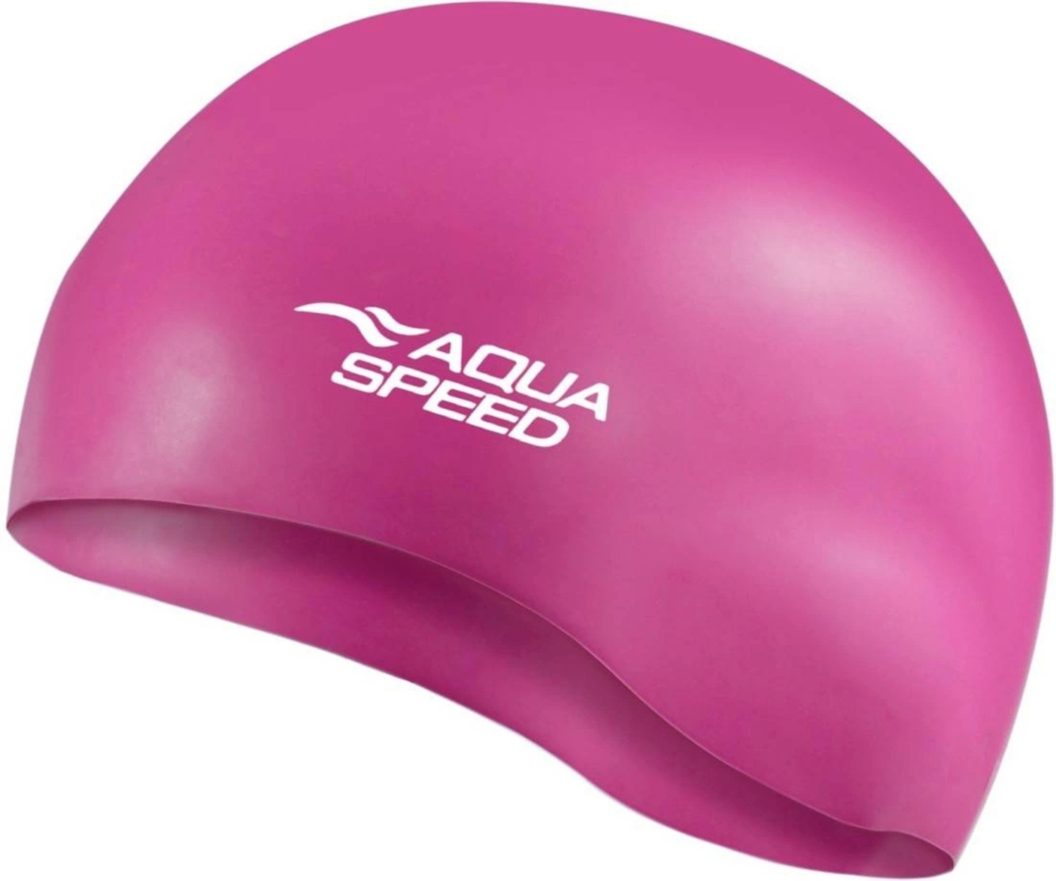 Шапочка для плавания Aqua Speed Mono темно-розовый (111-29) (5908217662033)