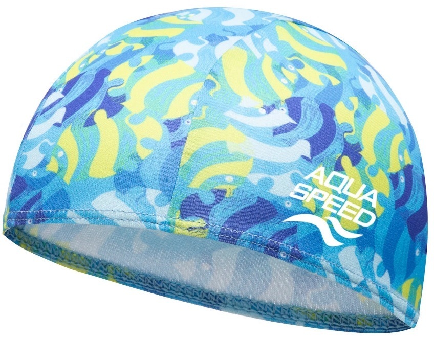 Шапочка для плавания Aqua Speed Baby Cap голубой (755-01) (5905718617128)