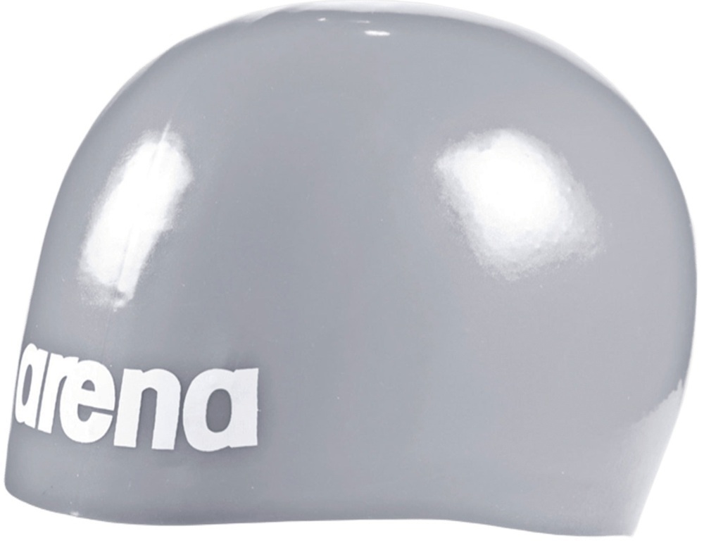 Шапочка для плавания Arena Moulded Pro II серый (001451-505) (3468336075500) фото 1