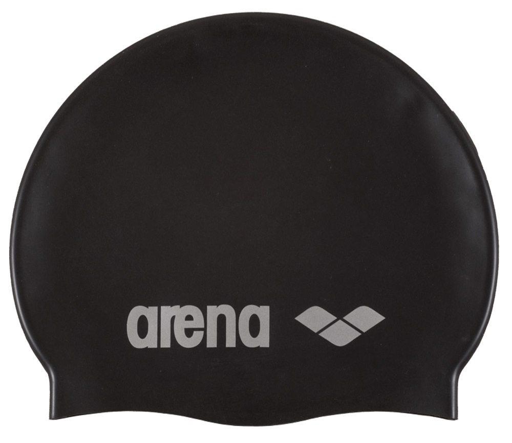 Шапочка для плавания Arena Classic Silicone черный (91662-055) (‎3468333887410) фото 1