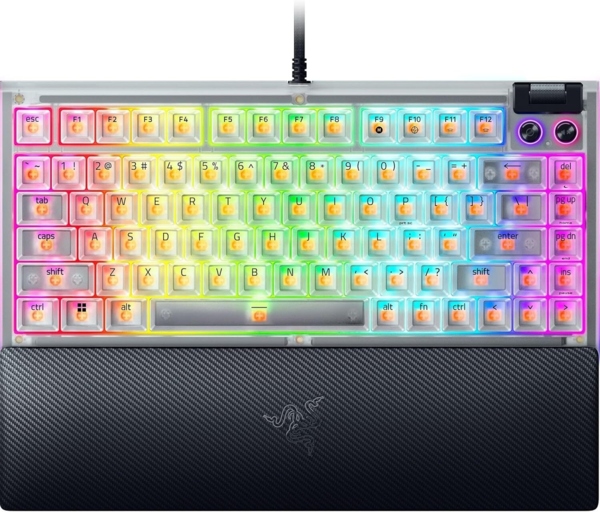 

Игровая клавиатура Razer BlackWidow V4 75% Orange Switch Phantom White (RZ03-05003500-R3M1)