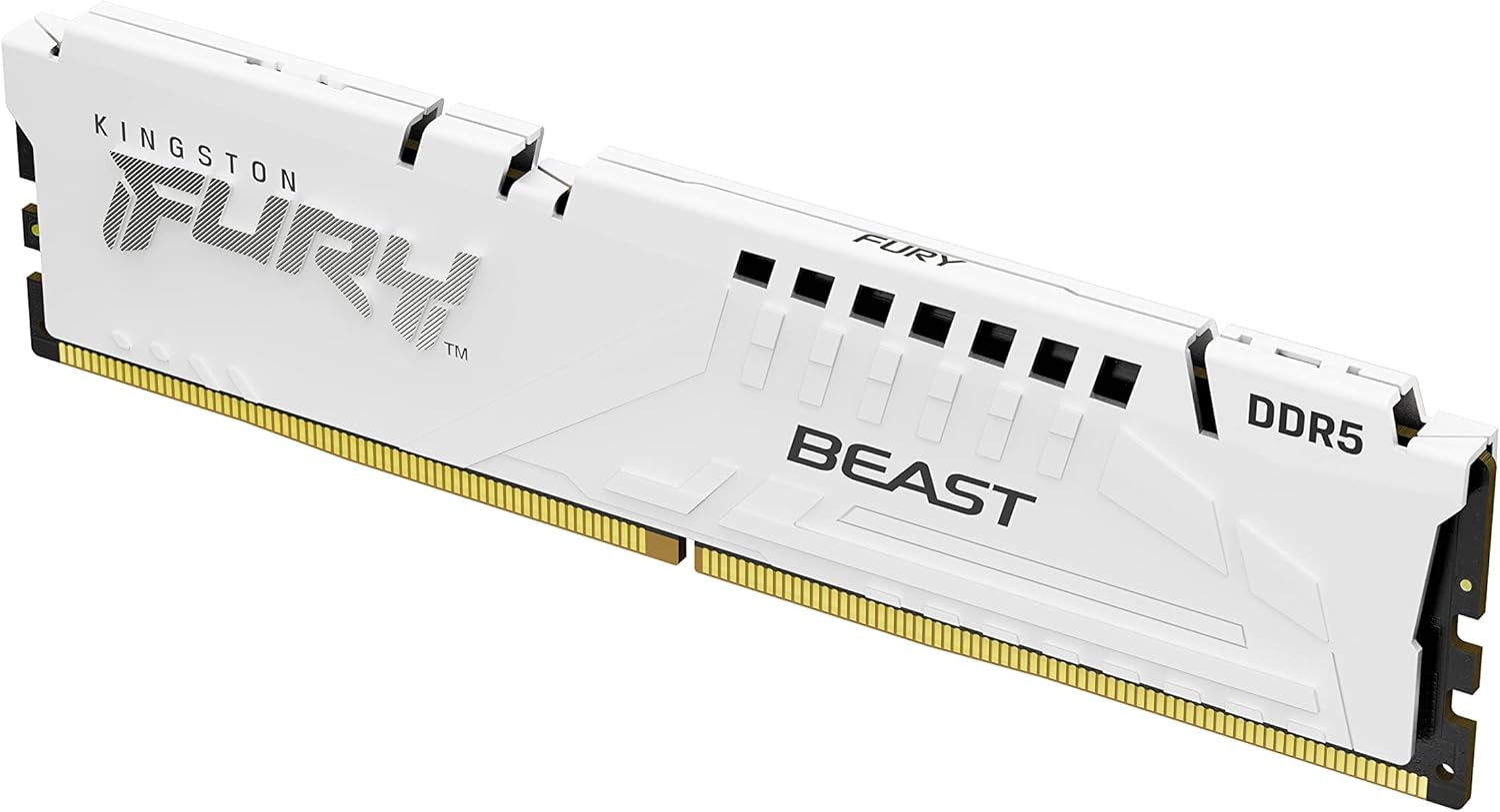 Память Kingston DDR5 5600 16GB FURY Beast White (KF556C40BW-16) фото 1