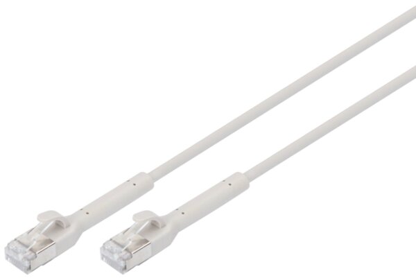 Патч-корд DIGITUS CAT 6a S-FTP, 1.5м, AWG 32/7, Cu, TPE-LSZH, гибкий, серый (DK-1632-A-015B)