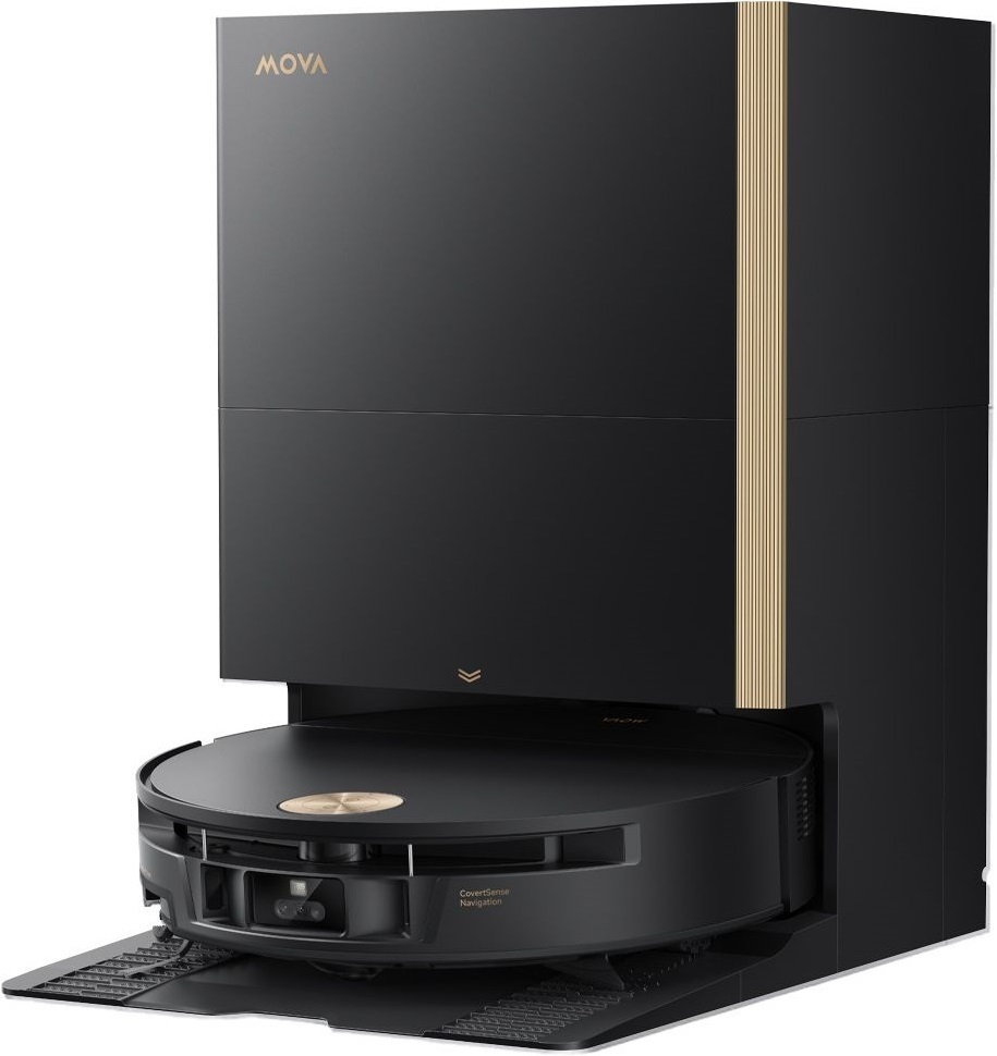 Робот-пылесос моющий Mova S70 Ultra Roller Black (RLZ52EE-Bl) фото 1