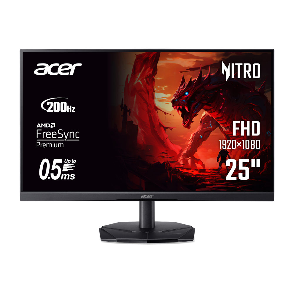 Монитор 24.5" ACER KG251QX0biip (UM.KX1EE.005) фото1