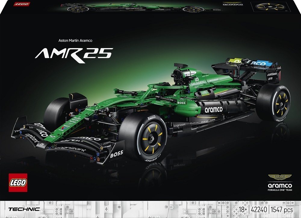 LEGO 42240 Technic Автомобиль Формулы-1 Aston Martin Aramco AMR25 фото 1