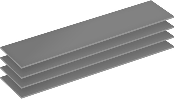 Набор термопрокладок ARCTIC Thermal Pad TP-4 120X20X1.0mm 4 шт (ACTPD00066A)