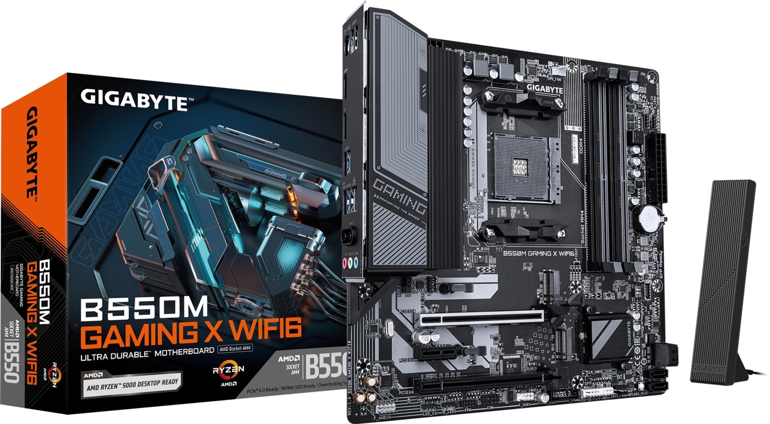 Материнская плата GIGABYTE B550M GAMING X WIFI6 (B550M GAMING X WIFI6)