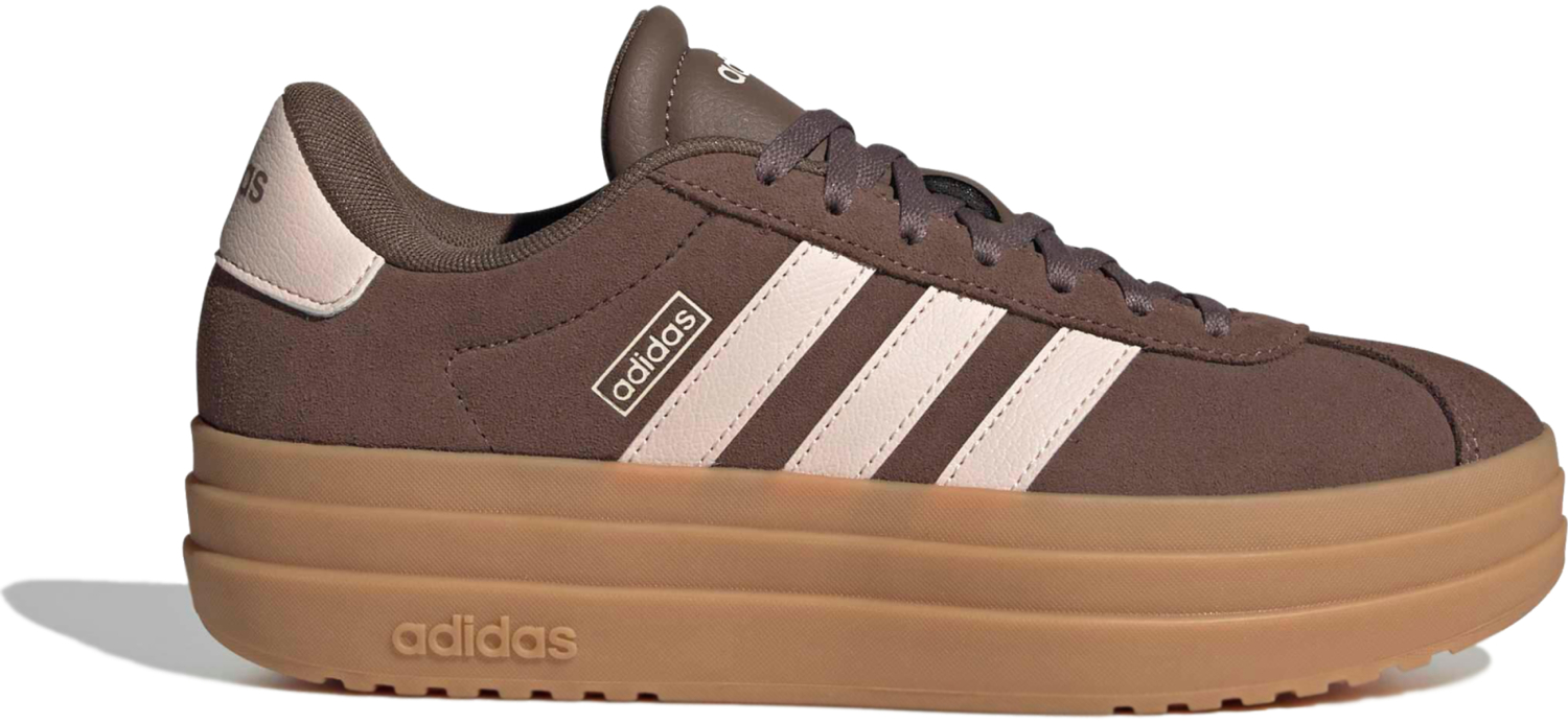 Кеды женские Adidas Vl Court Bold IH9152 40 2/3 (7 UK) коричневые