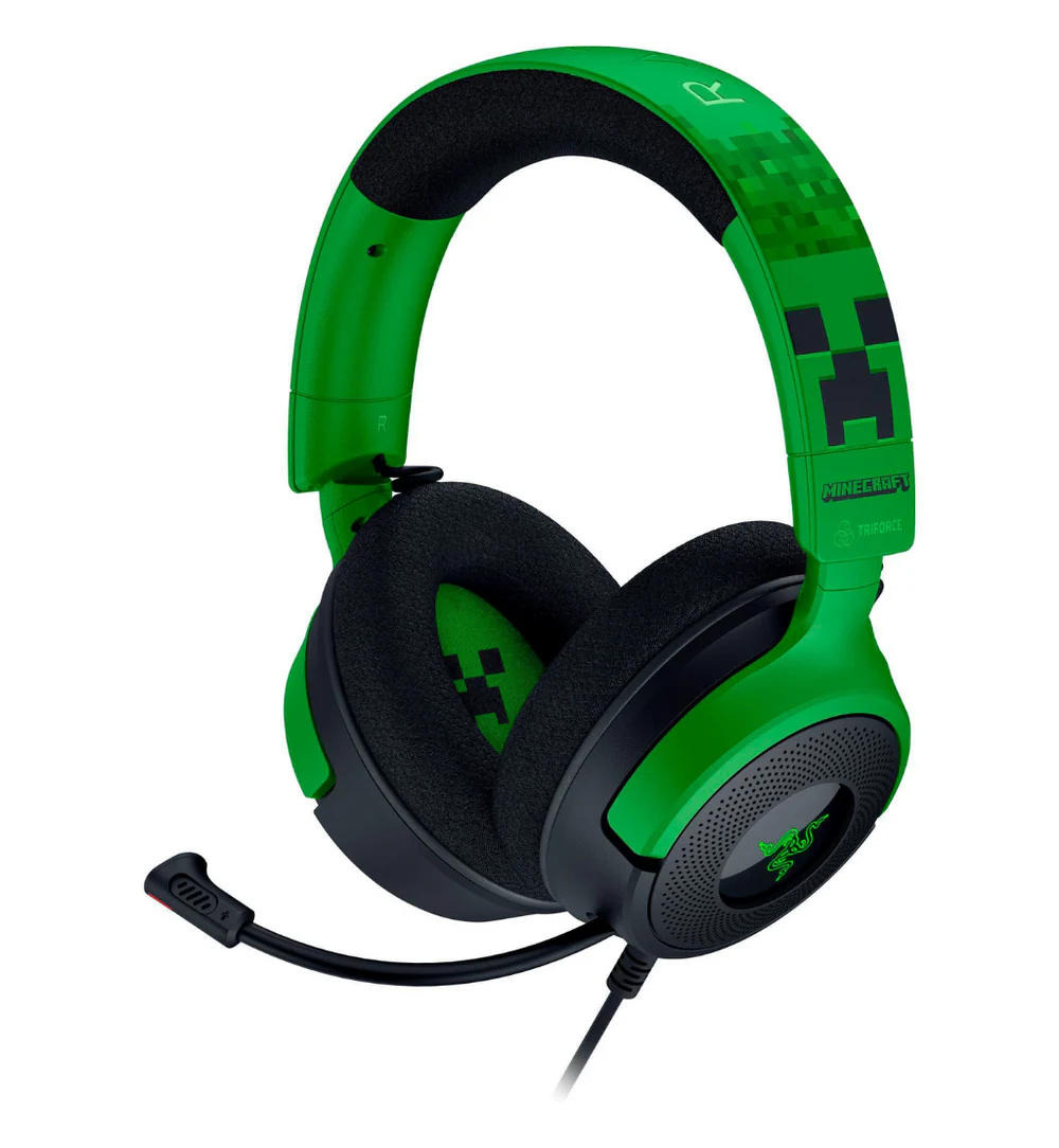 Игровая гарнитура Razer Kraken V4 X, 7.1, USB-A RGB, Minecraft Edition (RZ04-05180200-R3M1) фото 1
