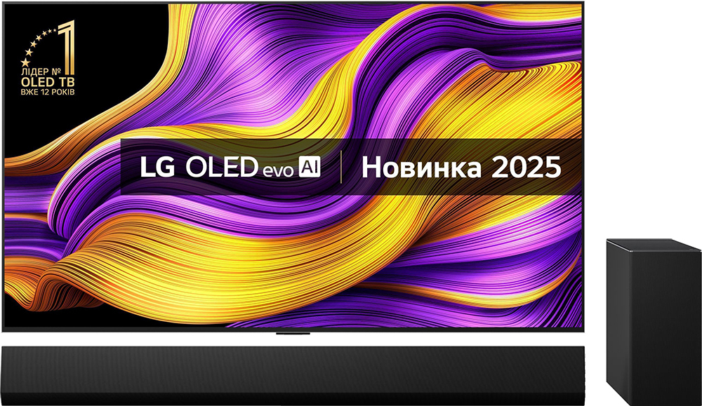 Комплект Телевизор OLED evo 65G5 + Саундбар LG SG10TY фото 1