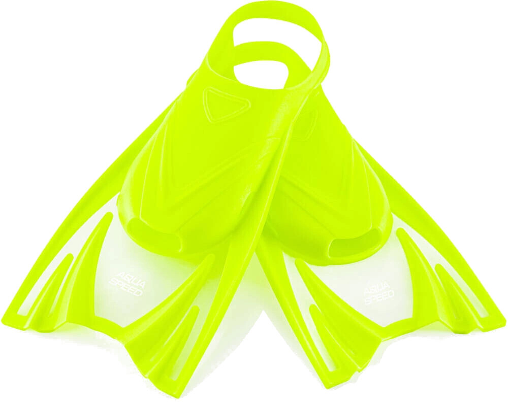 Ласты Aqua Speed Frog флуоресцентно-желтый 25-29 (520-18) (5908217672148) фото 1