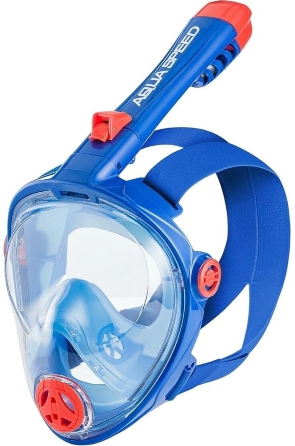 Повнолицьова маска Aqua Speed Spectra 2.0 Kid синьо-помаранчевий (248-01) (5908217670793)фото1