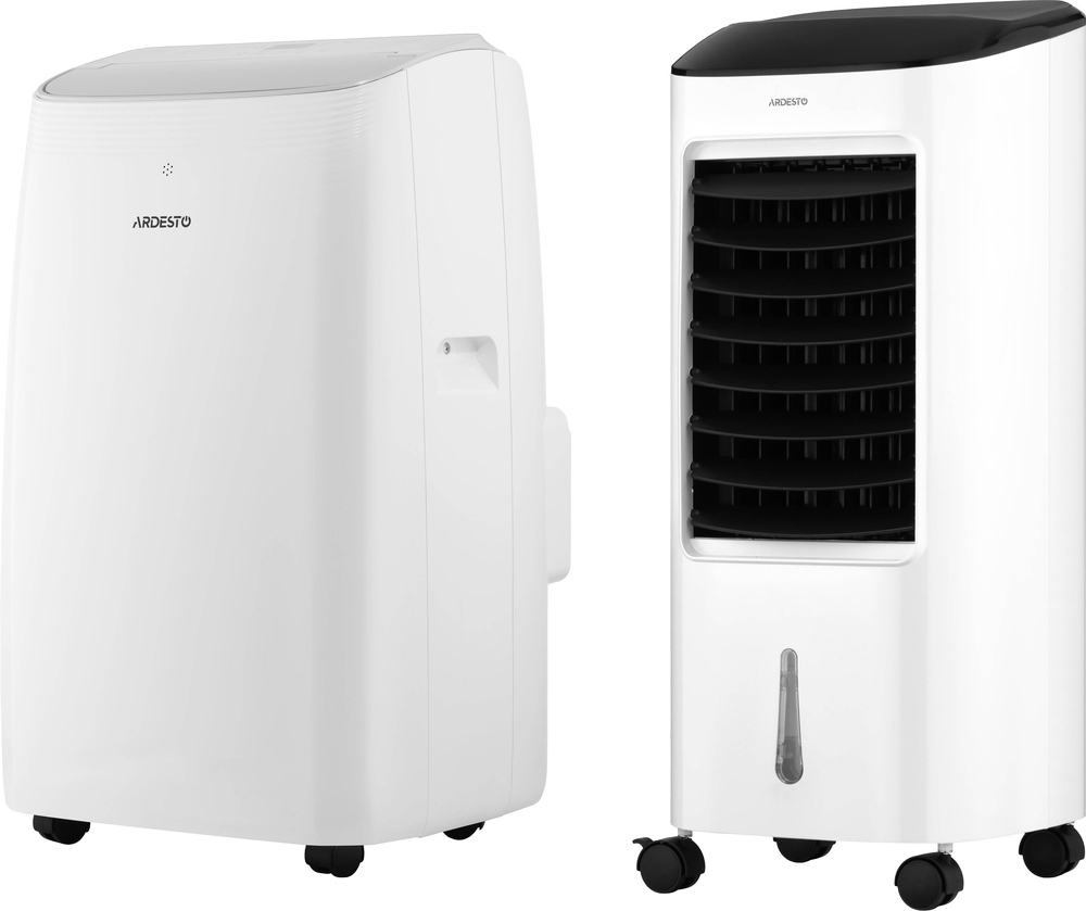 Комплект Мобільний кондиціонер ARDESTO CoolFlexPro ARD-ACM12-P + Вентилятор-охолоджувач ARDESTO ACO-B7фото1