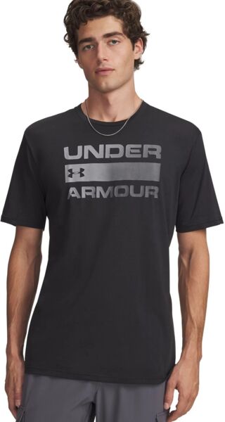 Футболка мужская Under Armour TEAM issue wordmark SS 1329582-001 M Чорная фото 