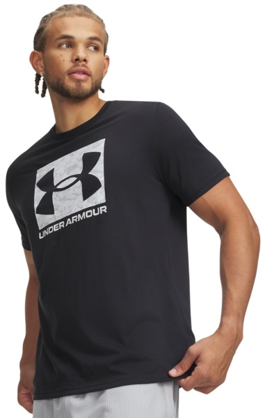 Футболка мужская Under Armour ABC camo boxed logo SS 1361673-001 S Чорная фото 
