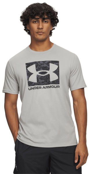 Футболка чоловіча Under Armour ABC camo boxed logo SS 1361673-069 L Сірафото