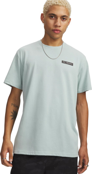 Футболка чоловіча Under Armour HW armour label SS 1382831-477 M Синяфото