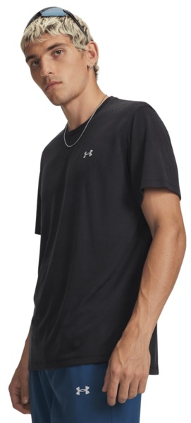 Футболка чоловіча Under Armour Velociti SS 6009517-001 M Чорнафото