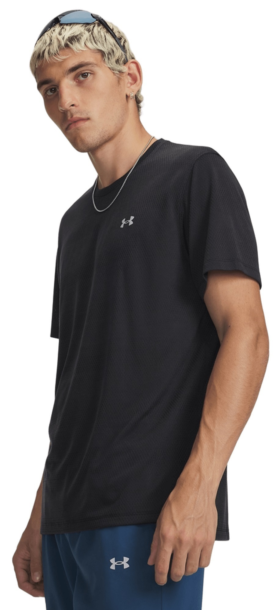 Футболка чоловіча Under Armour Velociti SS 6009517-001 L Чорнафото1