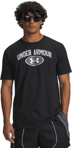 Футболка мужская Under Armour M WM Locker Tag SS 6012778-001 S Черная