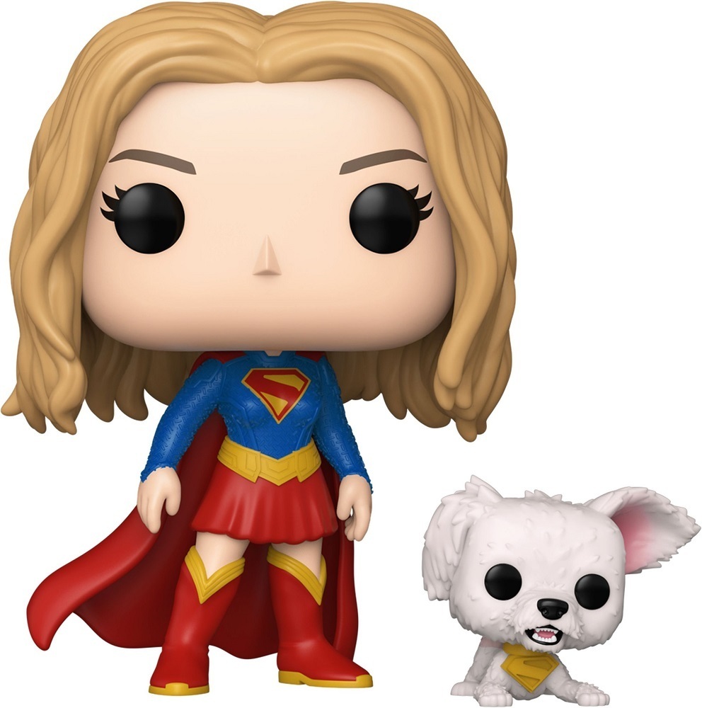 Фигурка Funko POP Movies: Supergirl - Supregirl w/puppy Krypto (889698908016) фото 1